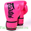 Боксерские перчатки Fairtex BGV14 pink 10 oz