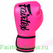 Боксерские перчатки Fairtex BGV14 pink 10 oz