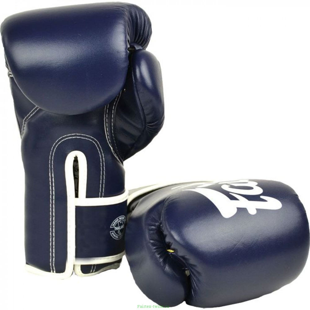 Боксерские перчатки Fairtex BGV14 blue 10 oz