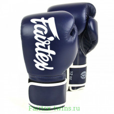 Боксерские перчатки Fairtex BGV14 blue 14 oz