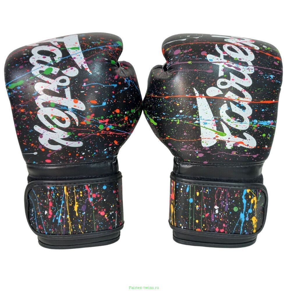 Боксерские перчатки Fairtex BGV14 black 12 oz