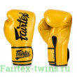 Боксерские перчатки Fairtex BGV18 Yellow 12 oz