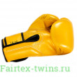 Боксерские перчатки Fairtex BGV18 Yellow 14 oz