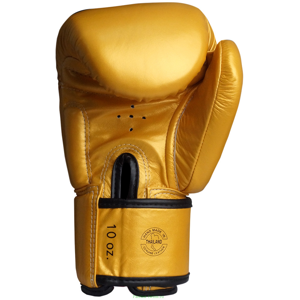Боксерские перчатки Fairtex BGV19 gold 14 oz