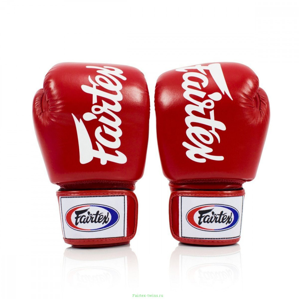 Боксерские перчатки Fairtex BGV19 red 12 oz