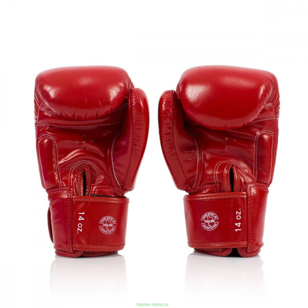 Боксерские перчатки Fairtex BGV19 red 14 oz