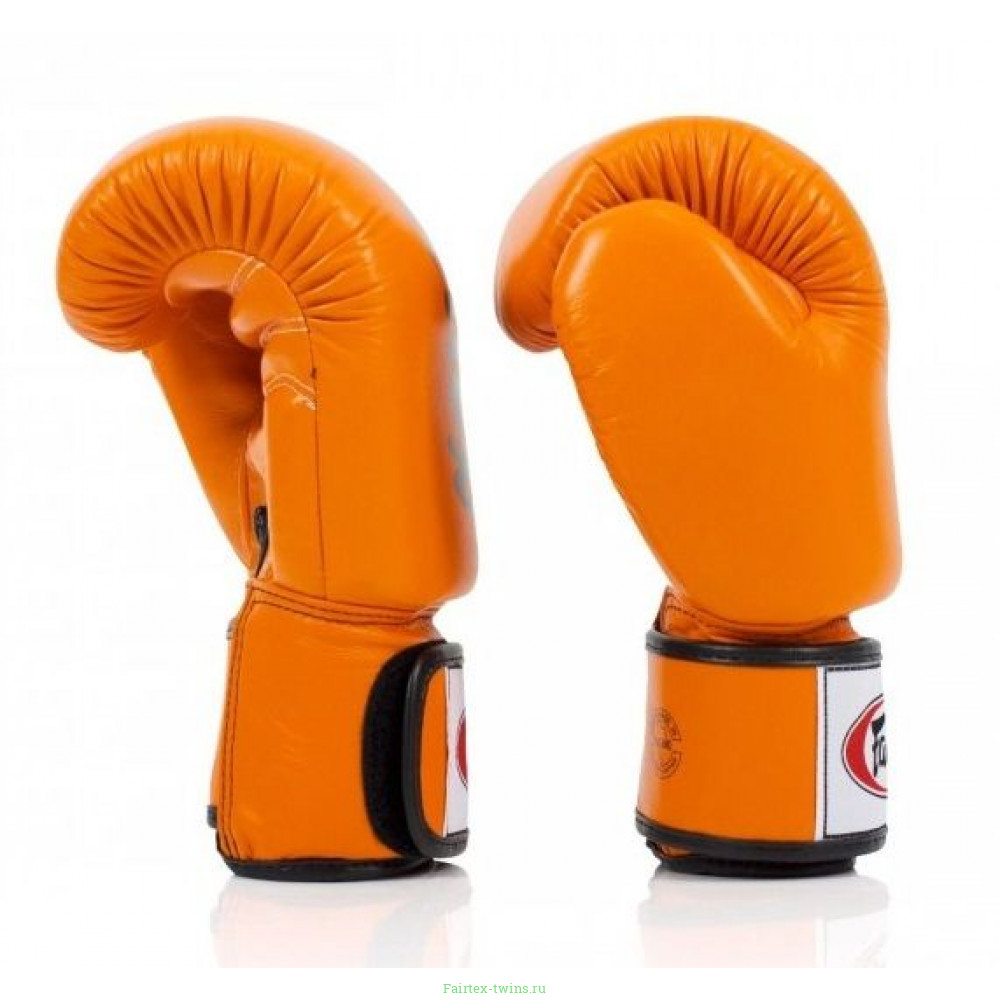 Боксерские перчатки Fairtex BGV19 orange 12 oz