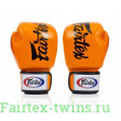 Боксерские перчатки Fairtex BGV19 orange 12 oz