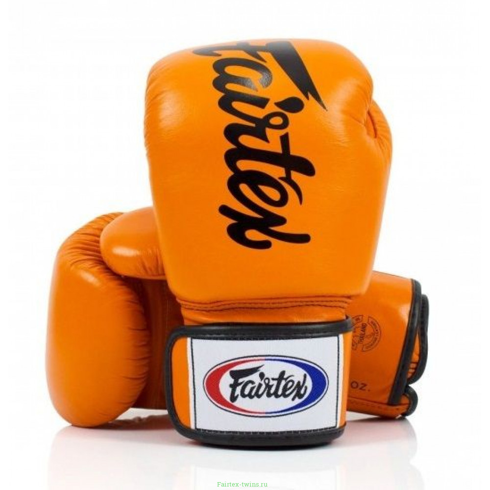 Боксерские перчатки Fairtex BGV19 orange 14 oz