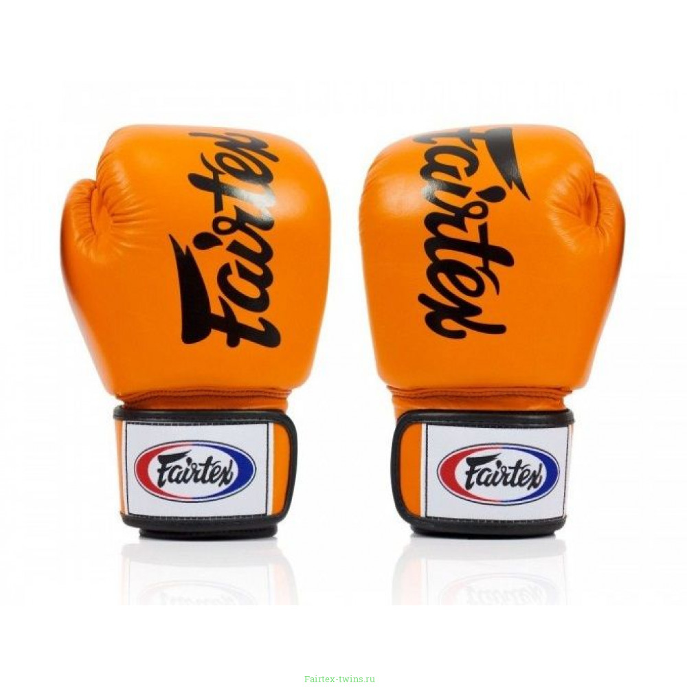 Боксерские перчатки Fairtex BGV19 orange 14 oz