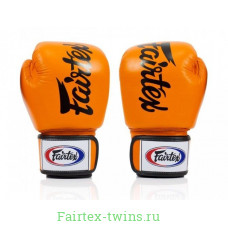 Боксерские перчатки Fairtex BGV19 orange 16 oz