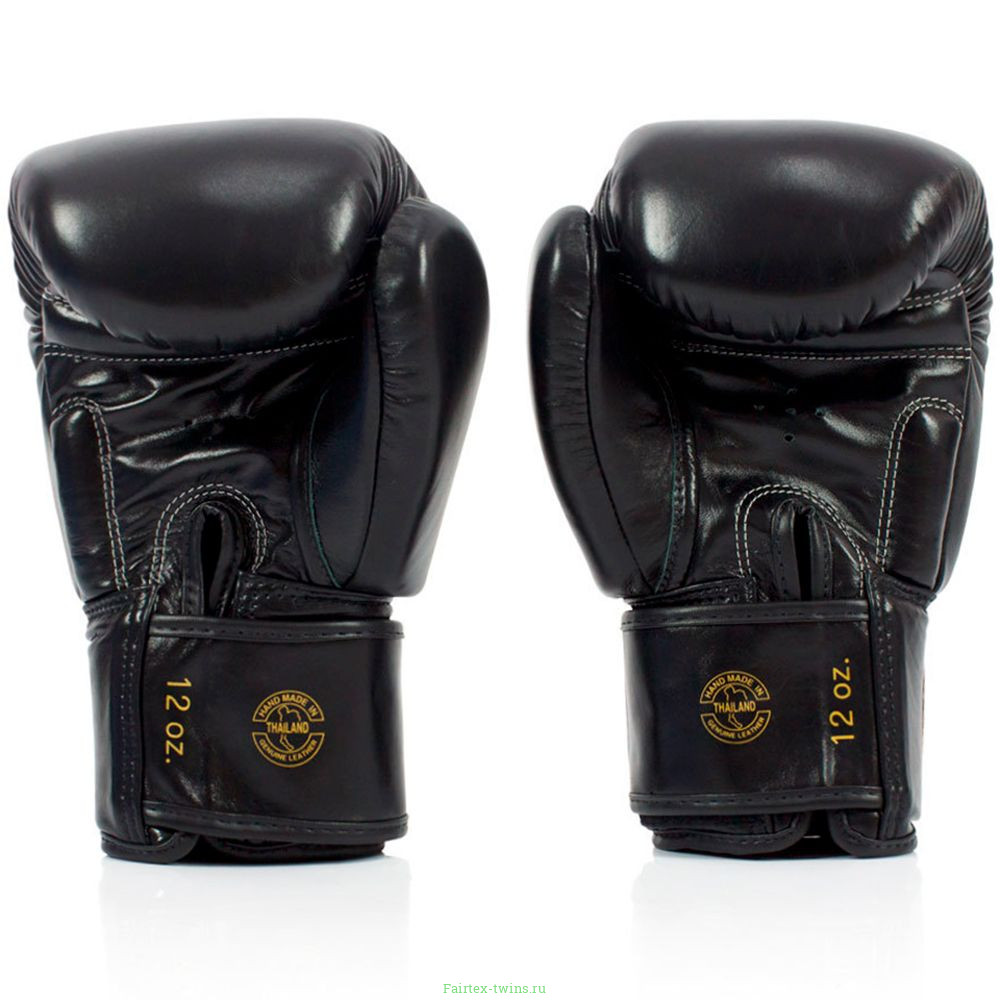 Боксерские перчатки Fairtex BGV19 black 12 oz