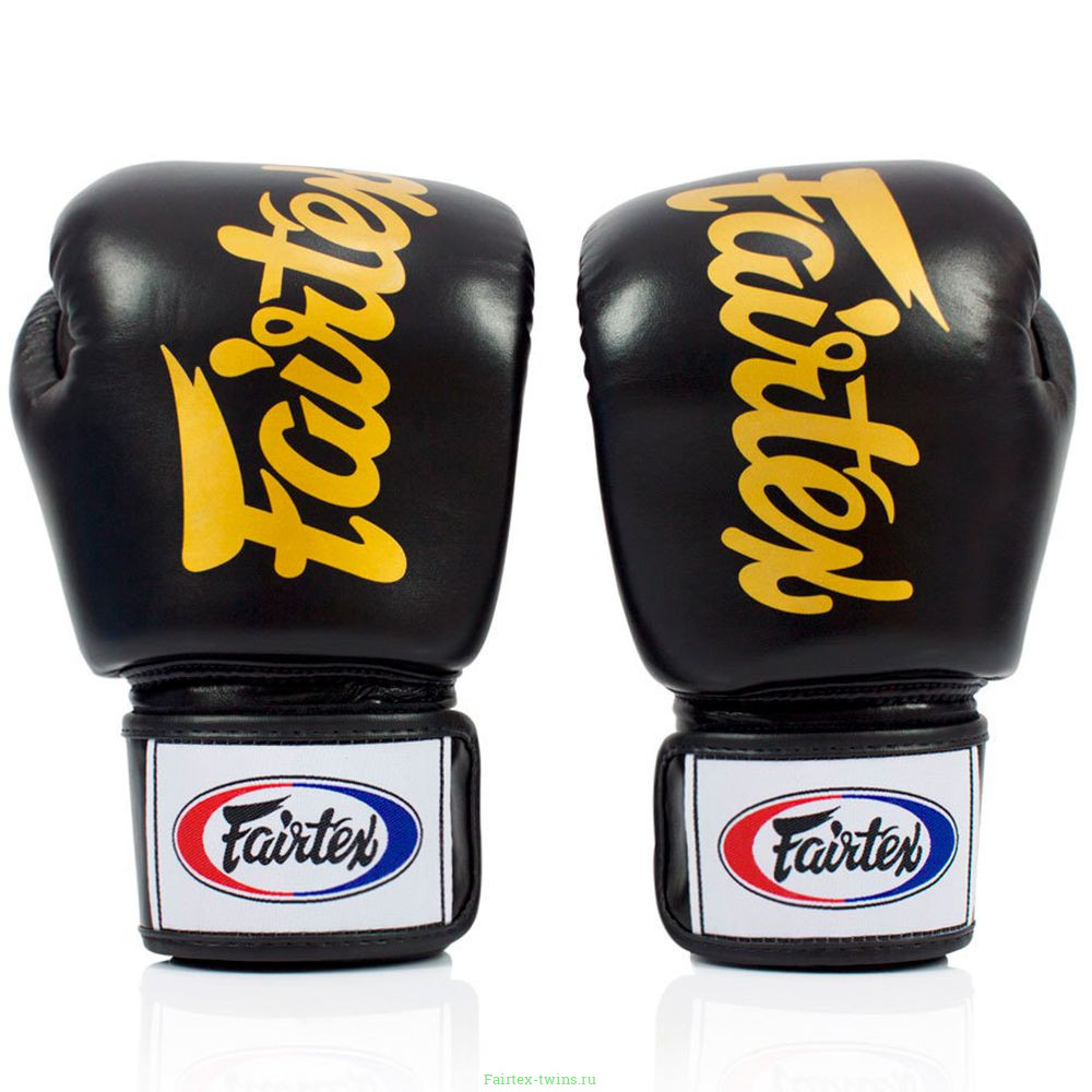 Боксерские перчатки Fairtex BGV19 black 16 oz