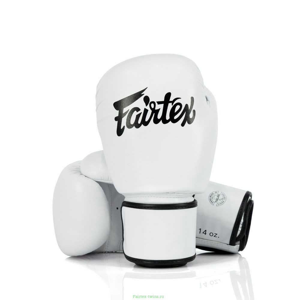 Боксерские перчатки Fairtex BGV27 white 16 oz