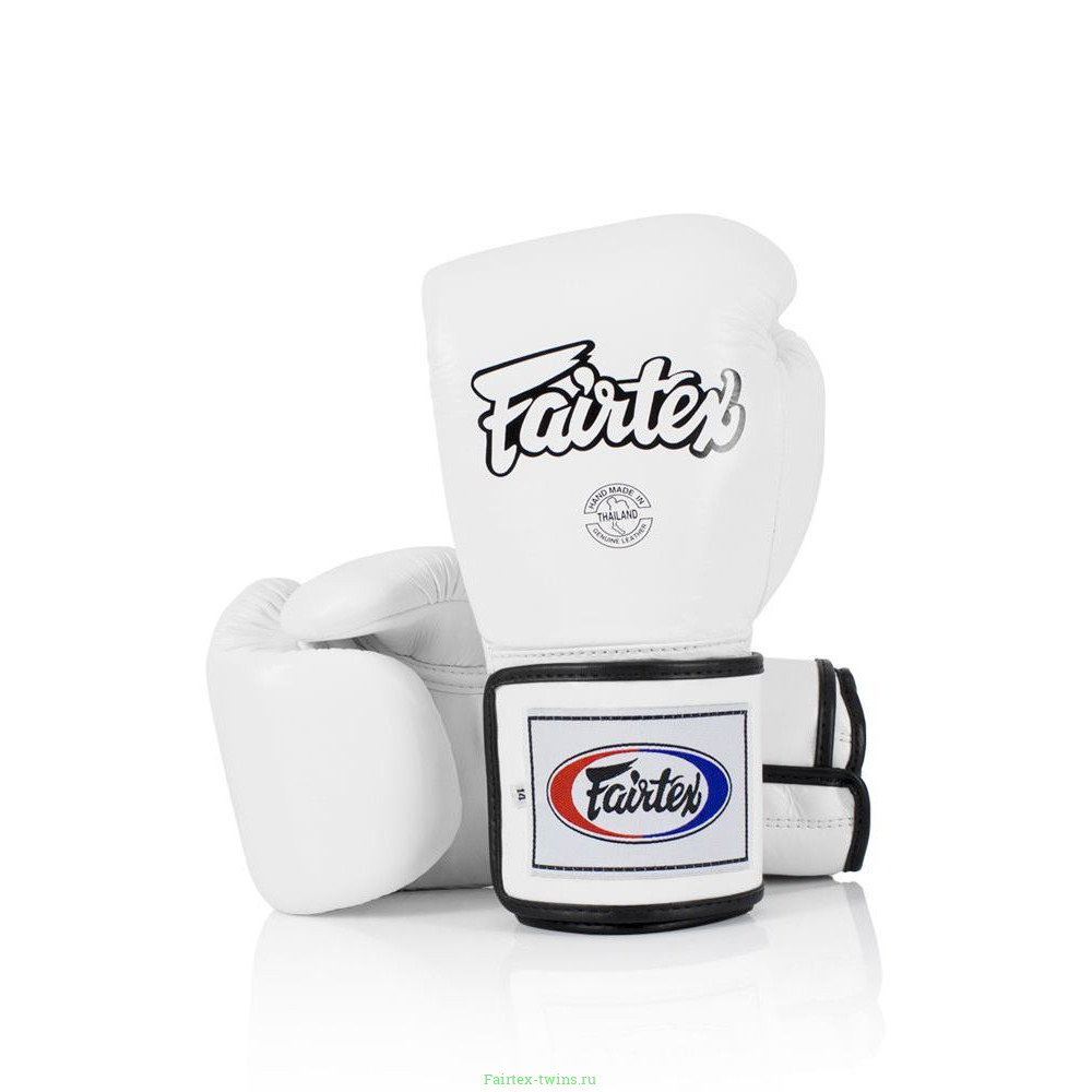 Боксерские перчатки Fairtex BGV5 white 12 oz