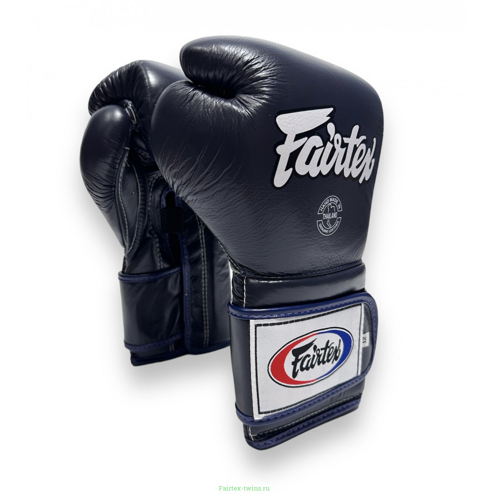 Боксерские перчатки Fairtex BGV9 blue 10 oz