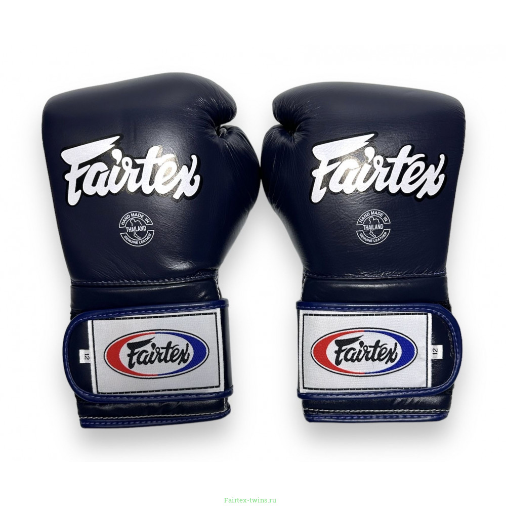 Боксерские перчатки Fairtex BGV9 blue 12 oz