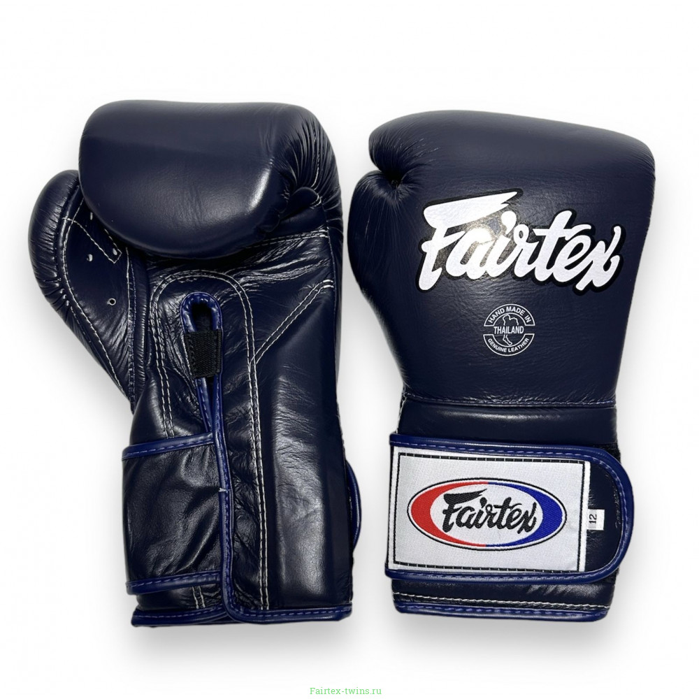 Боксерские перчатки Fairtex BGV9 blue 12 oz