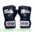 Боксерские перчатки Fairtex BGV9 blue 14 oz