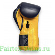 Боксерские перчатки Fairtex BGV9 blue navy yellow 10 oz