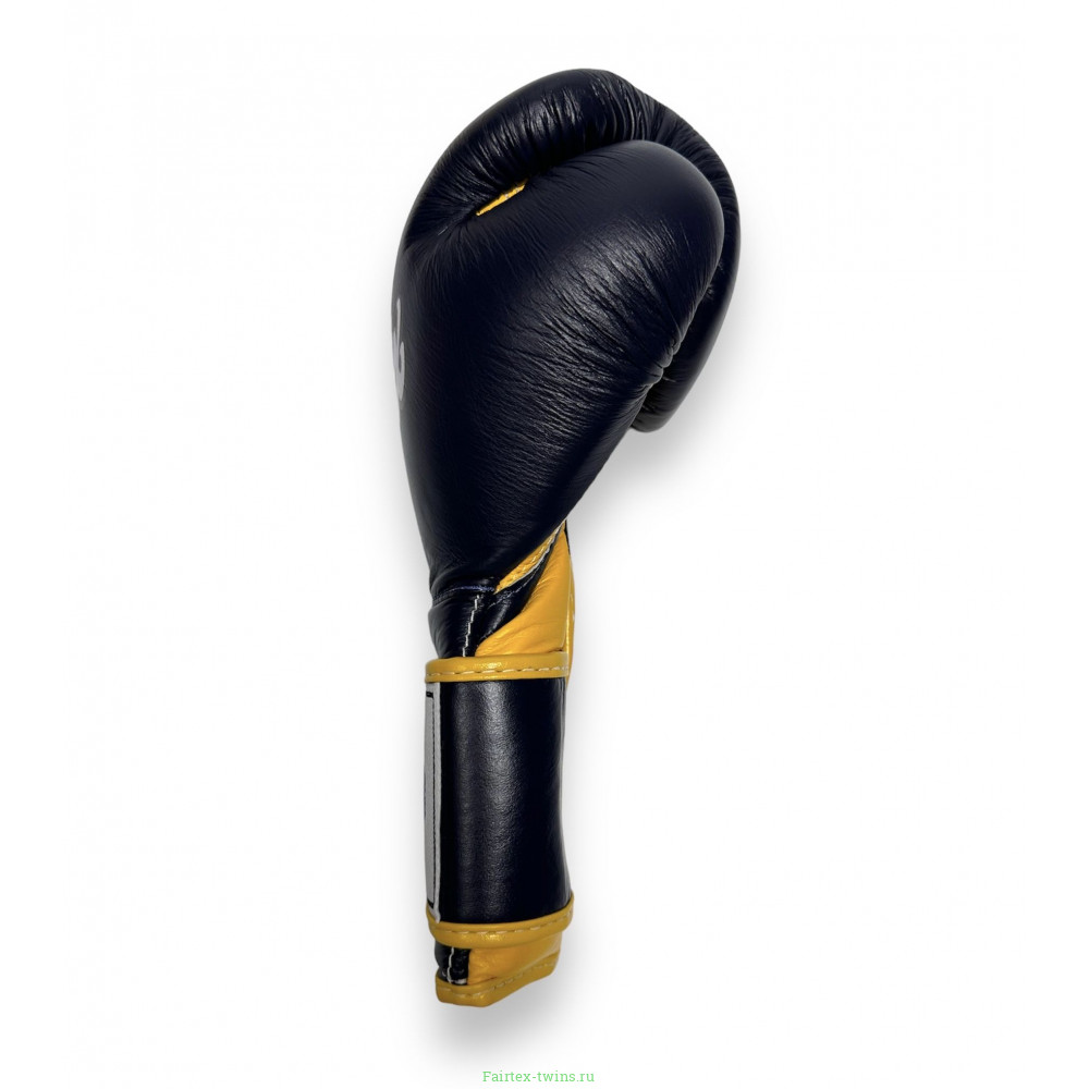 Боксерские перчатки Fairtex BGV9 blue navy yellow 12 oz