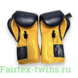 Боксерские перчатки Fairtex BGV9 blue navy yellow 16 oz