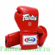 Боксерские перчатки Fairtex BGV9 red 12 oz