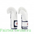 Боксерские перчатки Fairtex BGV9 white 10 oz