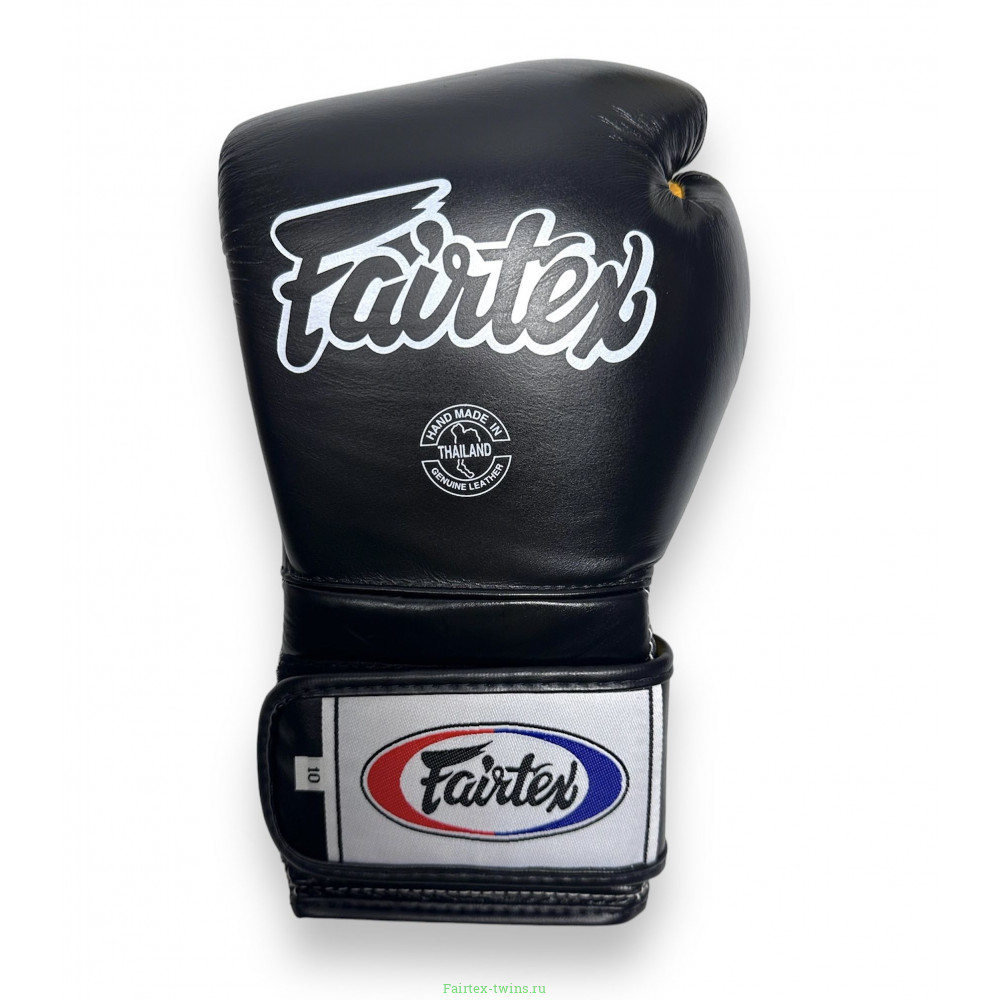 Боксерские перчатки Fairtex BGV9 black yellow 16 oz