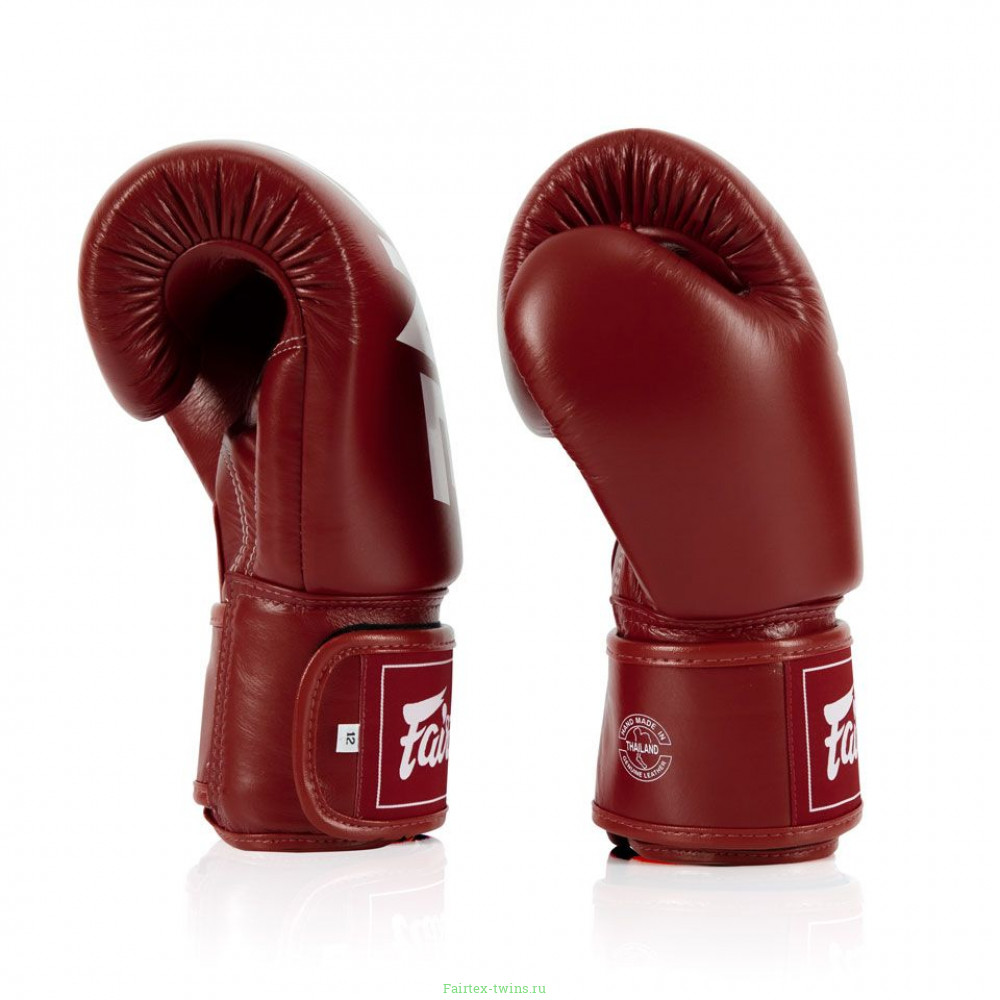 Боксерские перчатки Fairtex One ChampionShip red 10 oz
