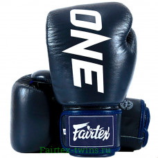 Боксерские перчатки Fairtex One ChampionShip blue 16 oz