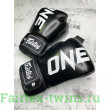 Боксерские перчатки Fairtex One ChampionShip black 16 oz