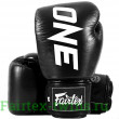 Боксерские перчатки Fairtex One ChampionShip black 16 oz