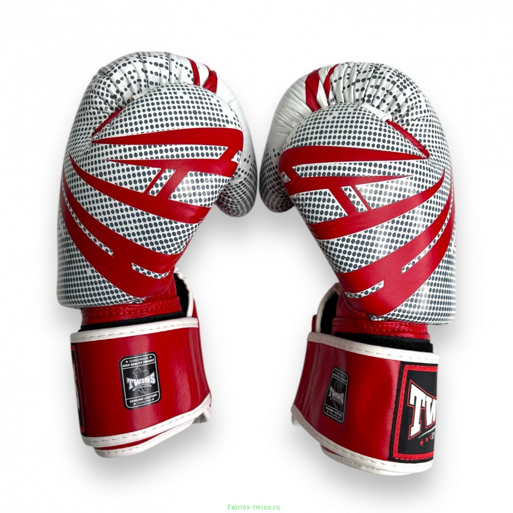Боксёрские перчатки FBGVL3-TW5 white red 12 oz