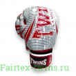 Боксёрские перчатки FBGVL3-TW5 white red 12 oz