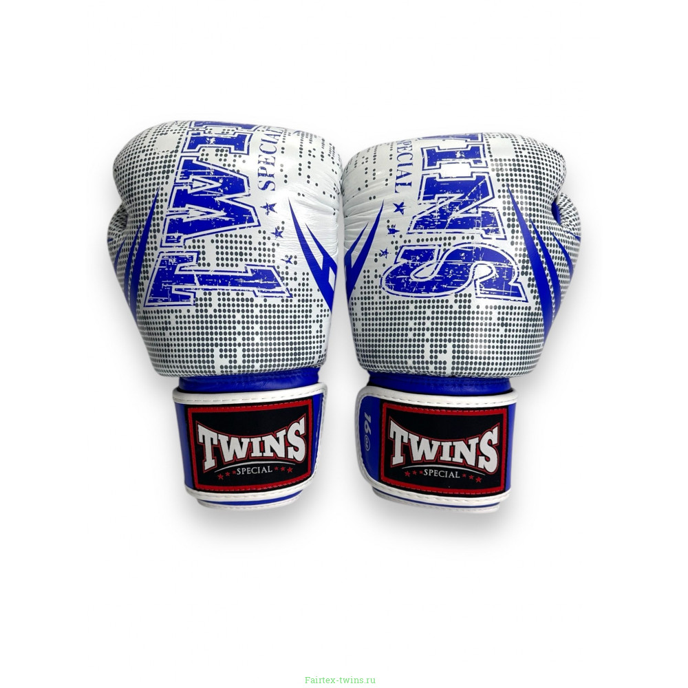 Боксёрские перчатки FBGVL3-TW5 white blue 14 oz