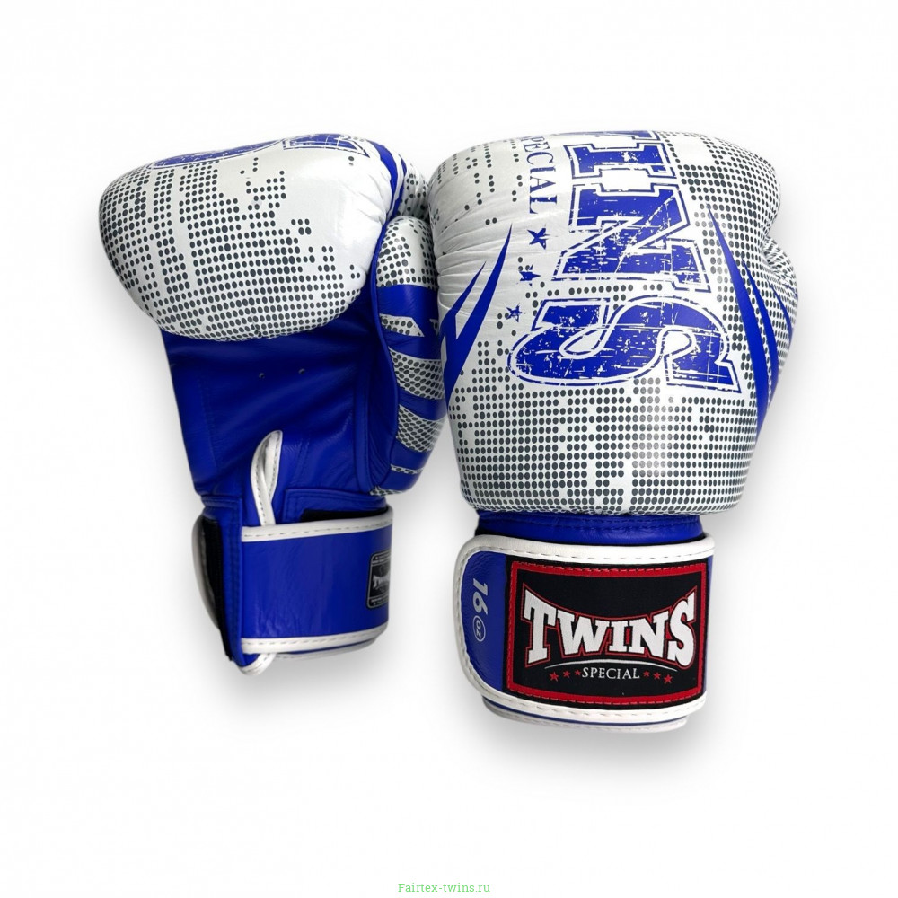Боксёрские перчатки FBGVL3-TW5 white blue 14 oz
