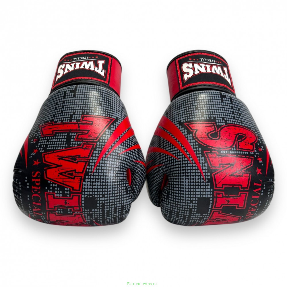 Боксёрские перчатки FBGVL3-TW5 black red 12 oz