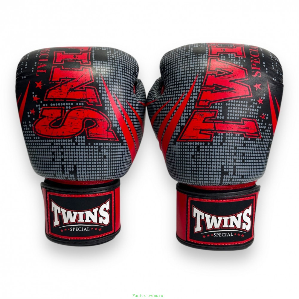 Боксёрские перчатки FBGVL3-TW5 black red 12 oz