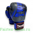 Боксёрские перчатки FBGVL3-TW5 black blue 12 oz