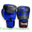 Боксёрские перчатки FBGVL3-TW5 black blue 12 oz