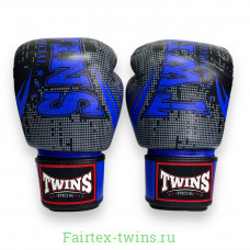 Боксёрские перчатки FBGVL3-TW5 black blue 12 oz