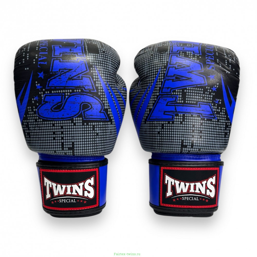 Боксёрские перчатки FBGVL3-TW5 black blue 12 oz