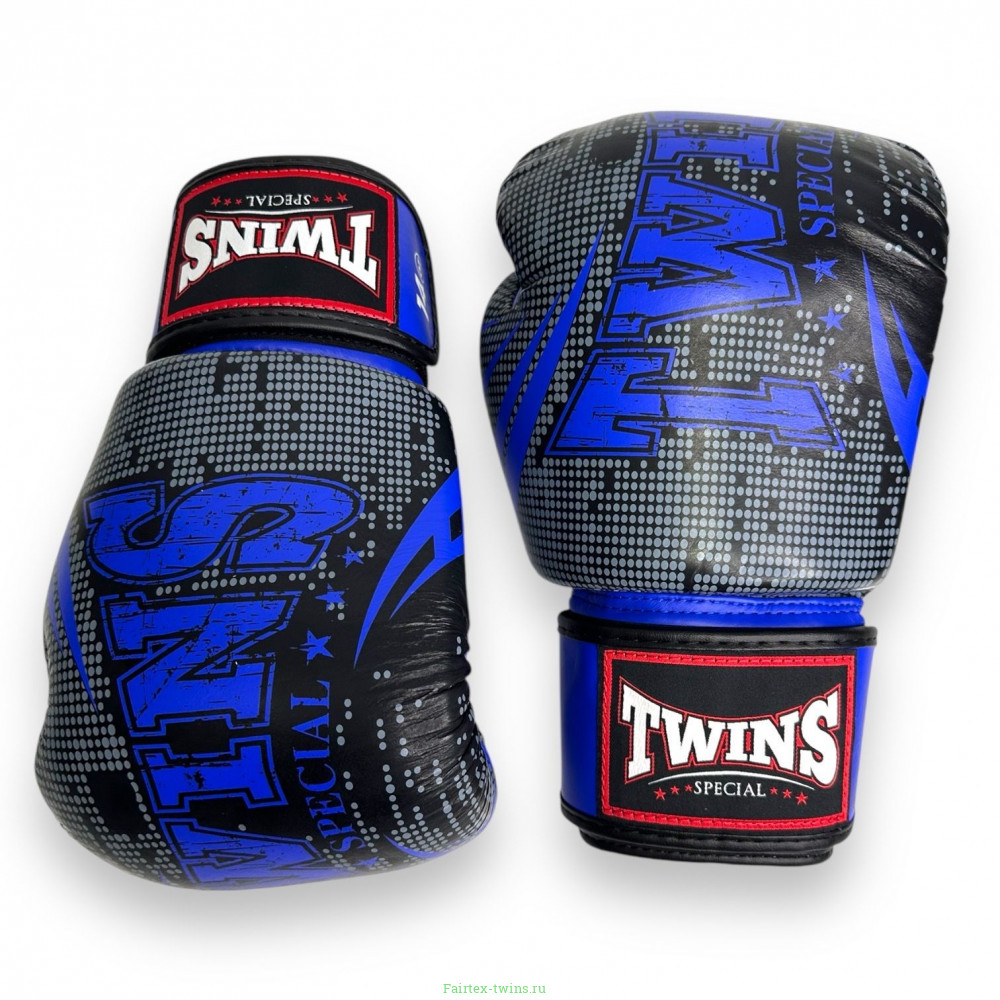 Боксёрские перчатки FBGVL3-TW5 black blue 14 oz