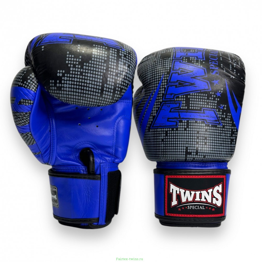 Боксёрские перчатки FBGVL3-TW5 black blue 16 oz