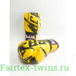 Боксерские перчатки Raja model 3 yellow 12 oz