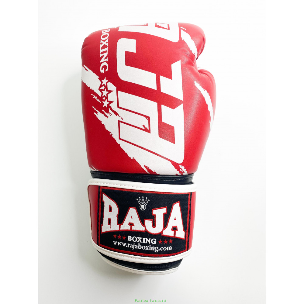 Боксерские перчатки Raja model 3 red 12 oz