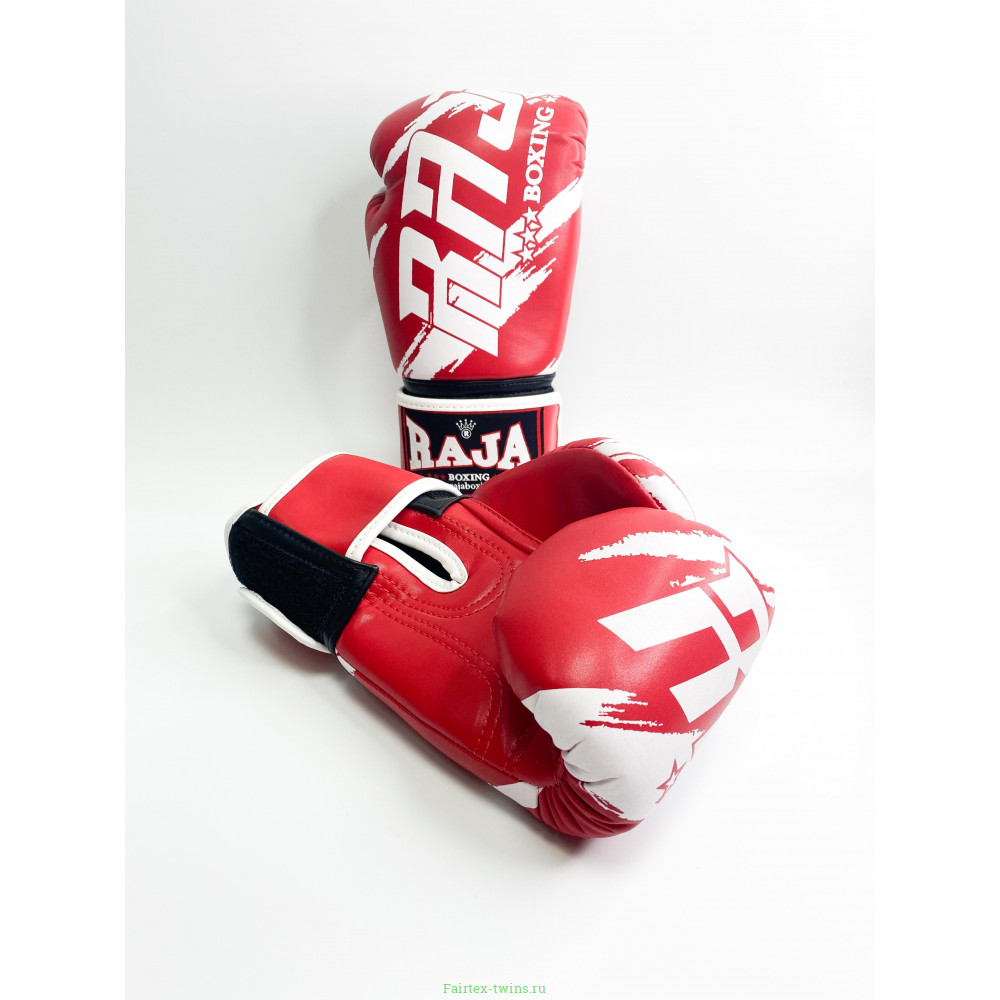 Боксерские перчатки Raja model 3 red 12 oz