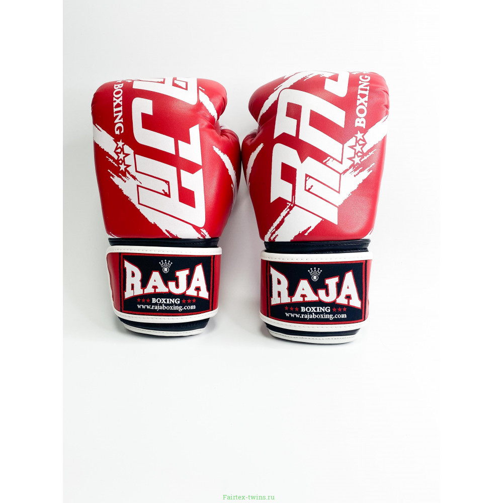 Боксерские перчатки Raja model 3 red 12 oz