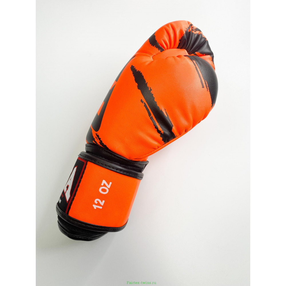 Боксерские перчатки Raja model 3 orange 12 oz
